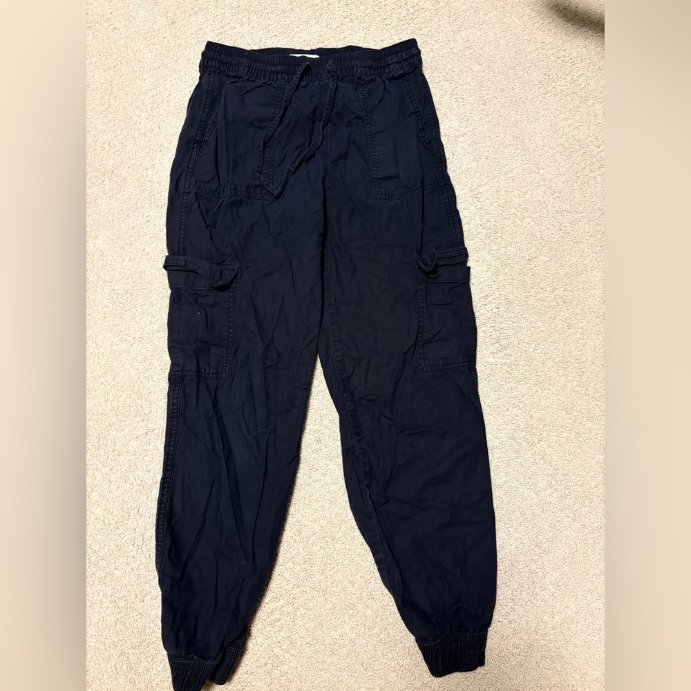 Cotton Cargo-Style Pants